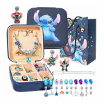Žaislinis Pandora apyrankių rinkinys mergaitėms - Stitch su mai&scaron;eliu