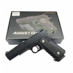 Kokybi&scaron;kas metalinis pistoletas Airsoft 6mm BB