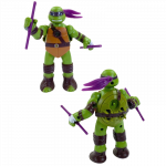 Vežliukai Nindzės - Donatello figūrėlė su projektoriumi