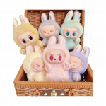 NAUJIENA! Labubu monsters žaislas su LED &scaron;viesa ir garsais - siurprizas