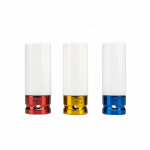 Smūginių galvučių rinkinys su apsaugom 1/2&Prime;, 17, 19, 21mm