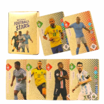 Futbolo kortelių rinkinys - World Football Stars - Golden Edition 55vnt.