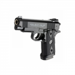 Metalizuotas pistoletas &scaron;audantis 6mm plastikiniais &scaron;ratukais - Airsoft