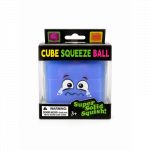Antistresinis squishy kubas, mink&scaron;tas sensorinis žaislas - Mėlynas