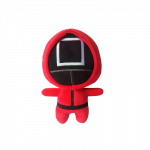 Squid Game guard pliu&scaron;inis žaislas 25 cm