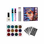 Laikinų tatuiruočių rinkinys mergaitėms su blizgučiais / Glitter tattoo