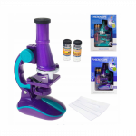 Vaiki&scaron;kas mokomasis mikroskopas su LED