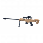 Automatas, &scaron;audantis 6mm plastikinėmis kulkomis ir lazeriniu taikikliu