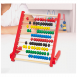 Medinė, spalvota skaičiuoklė - Abakas - Skaitliukai