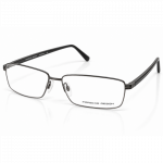 Porsche Design P&rsquo;8127 E vyri&scaron;ki akinių rėmeliai &ndash; tamsiai pilki
