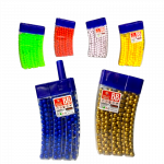 BB 6mm plastikinės kulkos ragelyje - Airsoft ginklams 500vnt