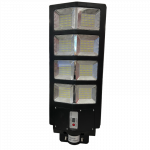 Gatvės &scaron;viestuvas - žibintas - su saulės baterija ir judesio davikliu 1200W