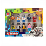 LEGO žmogeliukų rinkinys - įvairios profesijos - 10 vnt.