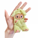 NAUJIENA! I&scaron;skirtinės i&scaron;vaizdos Labubu the monsters žaislas - žalias