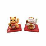 Judanti Japonų ir Kinų sėkmės katė - Maneki Neko 5,5 cm