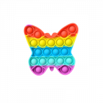 NAUJIENA! Push Pop it Bubble populiarusis silikoninis žaislas Drugelis