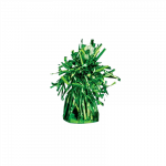 Kūgio formos svarelis balionams, žalias, 12cm, 140g