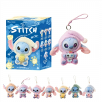 Stitch before sleep Labubu style žaislas su pakabuku - siurprizas