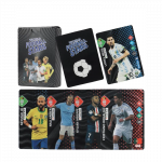 Juodos futbolo kortelės - World Football Stars (Black Edition), 55vnt.