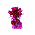 Kūgio formos svarelis balionams, rožinis, 12cm, 140g