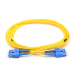 Optinis kabelis SC/SC UPC SM Duplex patch cord &Oslash; 3mm LSZH 1m.
