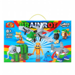 LEGO stiliaus Brainrot konstruktorius - 438 dalių