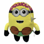 Mink&scaron;tas pliu&scaron;inis žaislas Pakalikas / Minionas Havajų stiliumi su prisiurbtuku