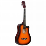 Akustinė gitara 3/4 dydžio Oranžinė