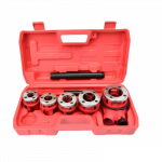 Vamzdžių sriegimo komplektas su terk&scaron;le 5vnt., 3/8"-1,1/4"