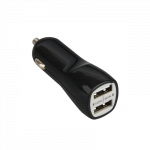 USB autokroviklis 3.1a įkroviklis, pakrovėjas - juodas