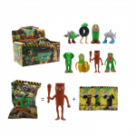 NAUJIENA! Tung Tung Tung Sahur figurėlė + trys kortelės - pakuotė staigmena