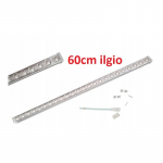 Ypatingai ry&scaron;ki 60W LED juostinė lempa su lę&scaron;iais, 60cm - 6500K