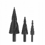 Pakopinių grąžtų rinkinys 3vnt., 4-32mm