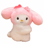 TikTok naujiena! Mink&scaron;tas pliu&scaron;inis žaislas, apyrankė - Kuromi, 20cm