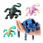 Antistresinis, lengvai besisukiojantis 3D katinas sfinksas