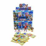 Sonic the hedgehog / Ežiukas Sonikas 2 figurėlė + 3 kortos - staigmena