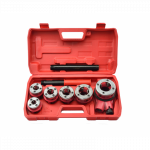 Vamzdžių sriegimo komplektas su terk&scaron;le 6vnt., 1/4" - 1,1/4"