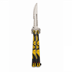 Treniruočių peilis Butterfly be a&scaron;menų 22cm - yellow dragon