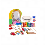 MEGA medinių muzikos instrumentų rinkinys