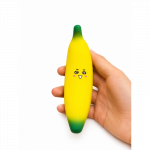 Squishy laimingas bananas&ndash; mink&scaron;tas antistresinis žaislas