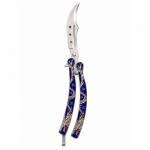 Treniruočių peilis Butterfly be a&scaron;menų 22cm - blue dragon hawk