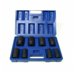 Smūginių galvučių rinkinys 6 kampų 3/4" 8vnt.