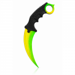 Medinis karambit peilis Toxic - 20cm