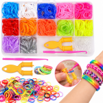 Kūrybinis &bdquo;Loom Bands&ldquo; apyrankių pynimo rinkinys vaikams