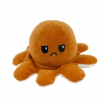 Didelis dvipusis a&scaron;tuonkojis Tik Tok Octopus 27cm rudas - pilkas