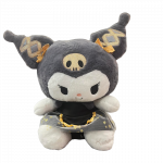 Pliu&scaron;inė lėlė Kuromi - My Melody anime veikėja, pilka 40 cm