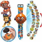 Paw Patrol Zuma vaiki&scaron;kas laikrodis su projekcija