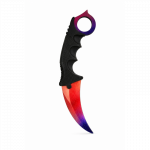 Medinis karambit peilis Cameleon - 20cm