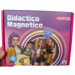 K-Pop Demon Hunters magnetinis blokelių - kaladėlių rinkinys - 100 vnt.