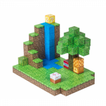Minecraft magnetinis blokelių - kaladėlių rinkinys - 128 vnt.